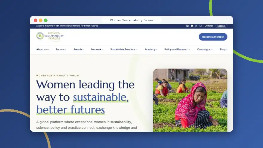 Presentamos la nueva plataforma del Women Sustainability Forum